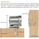 thumbnail image 3 of 4 pestillos magnéticos para puerta de armario con imanes para pestillo de puerta de armario, cierre magnético para armario de cocina, cierre magnético, 3 of 5