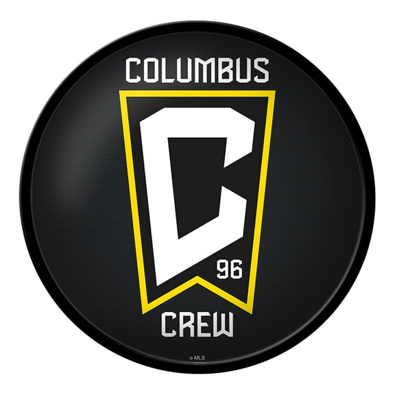 Columbus Crew 17.5" Modern Disc Wall Sign