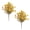 B, variant on Tuscom 2-Pack Artificial Fall Flower Bouquets, 13.8" Harvest Floral Stems Bundle in Orange & Yellow, Faux Silk Flower Arrangement for Thanksgiving Centerpiece, Vase & Mantel Decor