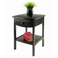 thumbnail image 6 of Winsome Claire Curved Nightstand, Accent Table, Black Finish, 6 of 10