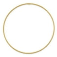 thumbnail image 2 of Diamond2Deal 14k Yellow Gold 1.5mm Diamond-Cut Slip-on Bangle Bracelet for Women 8", 2 of 5