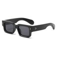 thumbnail image 5 of Thick Frame PC Sunglasses for Women Men, Versatile Square Fashion Sunglasses for Travel, Driving, Party, Outdoor Activities, 5 of 7