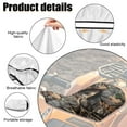 thumbnail image 6 of Uorisanigo ATV Seat Cover Camo Forest Deer 4-Wheeler Seat Protector for Polaris Scrambler 400 500 850 1000, Honda Rancher 420, Universal ATV Accessories Waterproof Polyester Material, 6 of 7