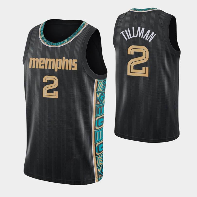 NBA_ Jersey Memphis''Grizzlies''Men Ja Morant Jonas Valanciunas Jaren  Jackson Jr. Dillon Brooks Gray Custom Jersey 