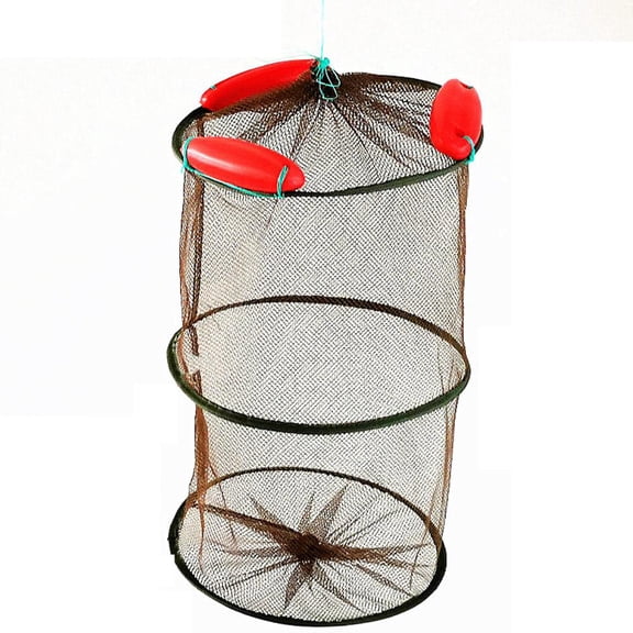 Floating Fish Protection Net For Sea And Wild Fishing Durable Nylon Mesh Basket