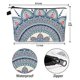 thumbnail image 2 of Cosmetic Bag Makeup Bags for Women and Girls, Multifunctional Waterproof Adorable Roomy Travel Toiletry Bag Accessories Organizer Gifts, 2 of 4