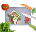 thumbnail image 2 of Dog House Collection English Bulldog Brindle White Glass Cutting Board Large, 2 of 2