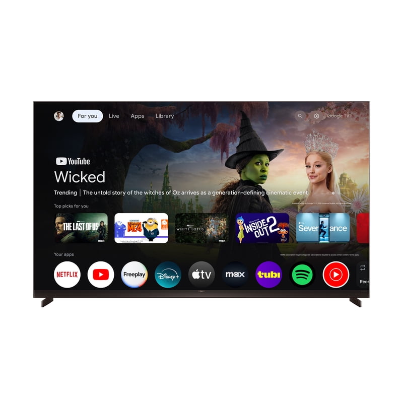 TCL 98” Class X11L Series QLED SQD-Mini LED Smart Google TV (NEW 2026) - Deep Color System with Super QLED, Up to LD20000 Precise Dimming Series, Up to HDR10000 Peak Nits, UltraThin Depth - 98X11L gallery view