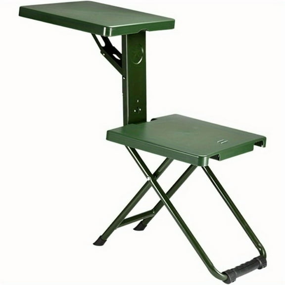 1pc Multifunction Ortable Folding Camping Chair with Lightweight Backrest, Ainless Steel Metal Material Is Strong And Durable, Ideal for Outdoor Activities Like Hunting, Fishing, Hiking, And Travel