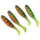thumbnail image 5 of Señuelos De Pesca De Colores Dobles, PVC Flexible, Realistas, Prácticos Señuelos Artificiales De Cola En T, Prácticos Para Atraer Peces, 5 of 7