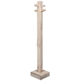 thumbnail image 2 of Homestead Collection Adult Coat Tree, Clear Lacquer Finish, 2 of 4