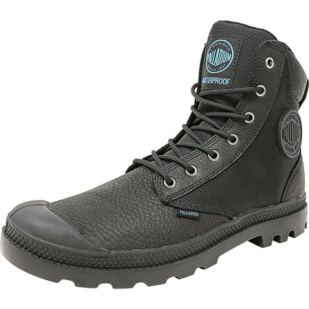 Palladium Men's Pampa Sport Cuff Wpn Black High-Top Canvas Boot - (Top 10 Best Hiking Boots)