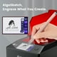 thumbnail image 5 of Algolaser Pixi 10W High Precision Laser Engraving Machine with 3" smart Screen Algosketch to diy text & Draw on glass, metal, wood, ceramic, and granite, 5 of 8