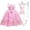 Pink Dress And Accessories, variant on Aipartys Princess Dress up Birthday Party Fairy Pink Costume for Toddler/Little Girls