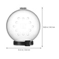 thumbnail image 4 of 1Pc Collier Respirant Chat Anti-Morsure Collier Couvre-Chef pour Animaux de Compagnie Collier de Protection Blanc, 4 of 5