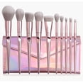 thumbnail image 1 of Juego De 10 Brochas Pincel De Maquillaje Profesional+estuche, 1 of 5