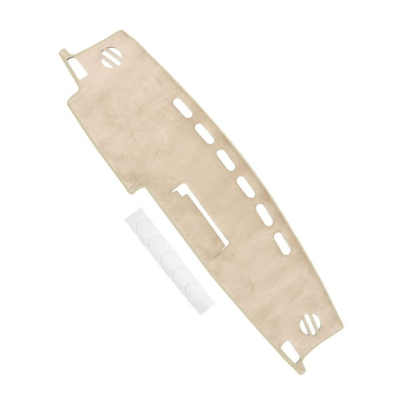 Dashboard Cover Anti-Slip/Anti Dust Dash Cover Mat Carpet for Toyota RAV4 2013-2018 Flannel Beige