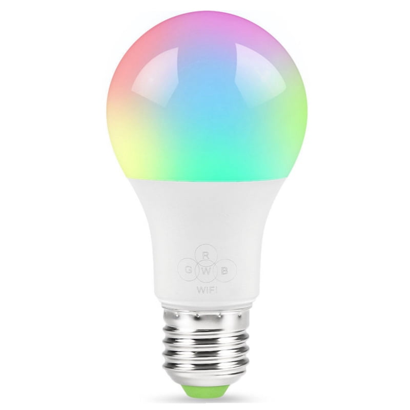 4 X WiFi Smart Light Bulb Bulbs Dimmable LED E27 W/ Google Home /Alexa/IFTTT USA 