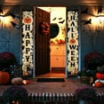 thumbnail image 2 of D Halloween Couplet Party Door Curtain Carnival Party Layout Photo Couplet, 2 of 6