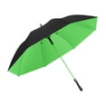 thumbnail image 2 of Plegable de Mango Largo a Prueba , Impermeable, Reforzado, de Doble Capa, para Lluvia, para Negocios, Familia, Playa, Viajes, verde, 2 of 6