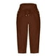 thumbnail image 4 of WILLBEST Pantalones Casuales de Cintura Alta con Cordón y Bolsillos para Mujer: Ideales para Uso Diario. Diseño Elegante para Primavera y Verano. Conjuntos Cómodos y Relajados. Grande, 4 of 5