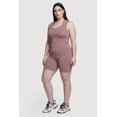 thumbnail image 3 of Women's Plus Size Ribbed Knit Scoop Neck Racerback Tank Top, 3 of 5