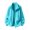Sky Blue #4, variant on Men's Stand Collar Jacket Full Zip Long Sleeve Solid Jacket Fall Winter Loose Causal Jacket, M