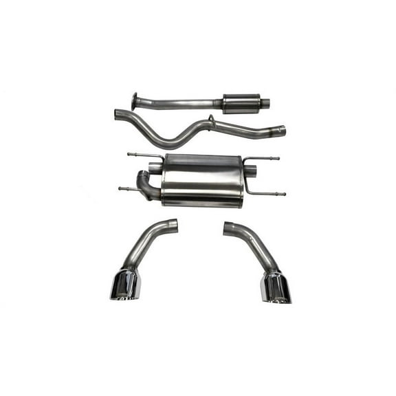 Corsa 12-14 Scion FRS / Subaru BRZ Polished Sport Cat-Back Exhaust