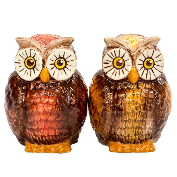 Pacific Trading ATTRACTIVES Salt and Pepper Shaker - Owls