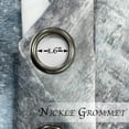 thumbnail image 5 of Tyrot Dusty Blue Abstract Curtains 2 Panels Set Modern Chic Bedroom Window Treatments Decorative, 52 x 84 Inch, 5 of 9