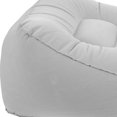 thumbnail image 4 of EeaseCA Inflatable Feet Rest Pillow Flocking PVC Foot Massage Stool Relax Cushion for Outdoor Travel (Grey), 4 of 7
