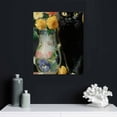 thumbnail image 4 of FCXZI Cat Canvas Wall Art - Vintage Cat Art Cat Painting Wall Decoration, Cute Cat Picture Canvas Print Cat Ready To Hang Canvas Hanging Painting 16x20in, 4 of 5