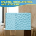 thumbnail image 6 of OTHWAY Bathtub Mat Non Slip, Rubber Bath Mat for Kids for Baby, 16x31.5 inch Large Bath Mats for Bathroom Tub with Strong Suction Cups (Light Blue), 6 of 9