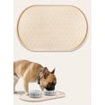 thumbnail image 1 of Cat Placemat Pet Feeding Mats Silicone Dog Bowl Pad Many Paw, 1 of 5