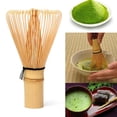 thumbnail image 2 of Batidor de té matcha Chasen Bambú Manual Herramienta Batidor de Polvo Matcha Té Japonés Accesorio 70-75 A Fanmusic Batidor de té matcha, 2 of 6