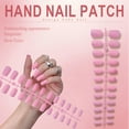thumbnail image 5 of RAGUPEL 24Pcs Glue on Nails for Women,Pink Extra Short Press on Nails,Matte Surface Nail Press Ons,Stick on Nails for Daily Life,Style3, 5 of 7