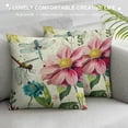 thumbnail image 3 of PHYHOO Throw Pillow Covers Plants Butterfly Patio Decorative Pillow Cushion Cases Outdoor Cushion Covers for Couch Sofa Bedroom Car Home Decor, 3 of 5