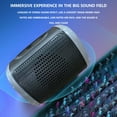 thumbnail image 4 of Portable Bluetooth Speaker with 360° Sound, Card/USB Playback, 20-Hour Battery, and Hands-Free Calling, 4 of 6