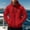 Red, variant on YLSDY Mens Tall Lightweight Hoodies Full Zip Up Pullover Sweatshirt Tactical Long Sleeve Slim Fashion Jacket with Pockets Blue S