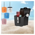 thumbnail image 2 of Portable Summer Beach Safe Box 3-Digit Code Lock with Steel Wire Outdoor Travel Security Storage, 2 of 7