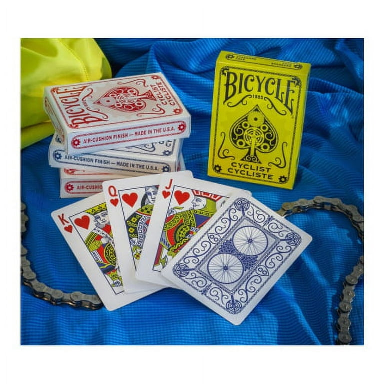Bicycle Cyclist Blue Playing Cards Walmart