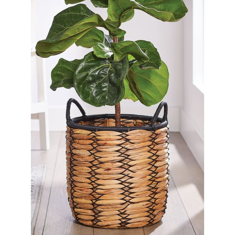 Better Homes and Gardens Prater Basket Planter with Stand, Size: 10 inch, BHS169523974010