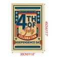 thumbnail image 3 of Guozer Garden Flags for Outside, 4th of July Garden Flag for Memorial Day Decorations, Patriotic Garden Flag for Yard Decor, 3 of 5