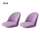 thumbnail image 4 of Wosthever 2 piezas seguras para la cubierta de la silla del comedor sillas sin manchas y frescas cubierta de la silla de la sala de estar de la Decoración del hogar Púrpura pálido, 4 of 6
