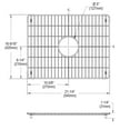 thumbnail image 2 of Elkay LKBG2217SS Stainless Steel 21-1/4" x 16-9/16" x 1-3/8" Bottom Grid, 2 of 2