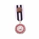 thumbnail image 4 of Broche de medalla a rayas con forma de ramillete, regalo único, accesorio de disfraz, joyería Estilo F, 4 of 9
