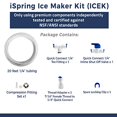 thumbnail image 3 of iSpring Fridge Connection and Ice Maker Kit for Reverse Osmosis Water Systems, 20ft 1/4-inch Tubing ICEK, 3 of 6