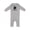 AC-Heather Grey, variant on Gigi Lil Bear Grandson Baby Romper Coveralls