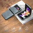 thumbnail image 2 of for Samsung Galaxy Z Flip 4 5G 2022 Case, Slim PU Leather Case Lightweight Protective Case for Samsung Galaxy Z Flip 4 5G 2022 (Gray), 2 of 8