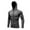 139#Gray, variant on Men's Sports Casual Full Zipper Long-Sleeved Hooded Sweater with Pockets Jogging Track and Filed Gym Training Hoodie